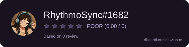 Rating widget preview for RhythmoSync#1682