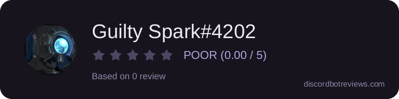 Rating widget preview for Guilty Spark#4202