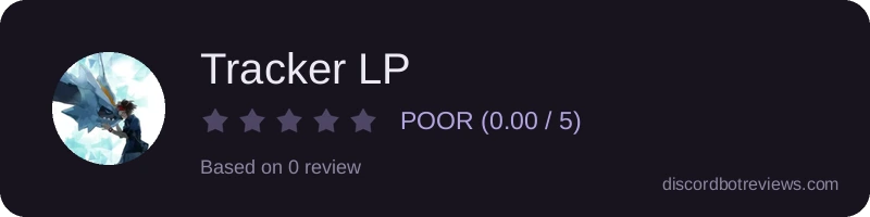 Rating widget preview for Tracker LP