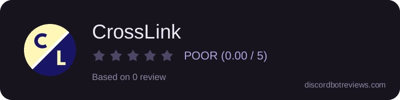 Rating widget preview for CrossLink