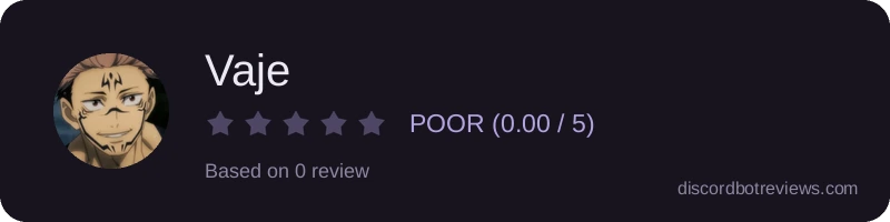 Rating widget preview for Vaje