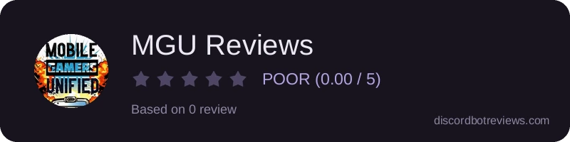Rating banner for MGU Reviews