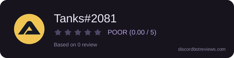 Rating widget preview for Tanks#2081