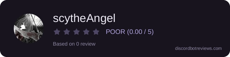 Rating widget preview for scytheAngel