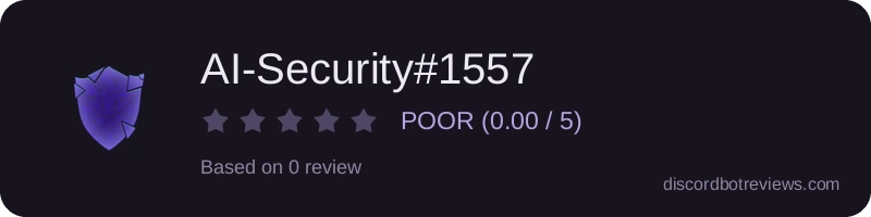 Rating widget preview for AI-Security#1557