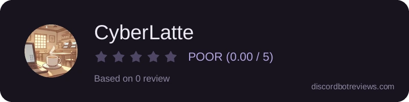 Rating banner for CyberLatte