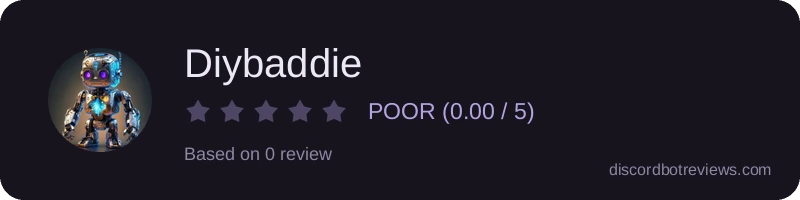Rating banner for Diybaddie