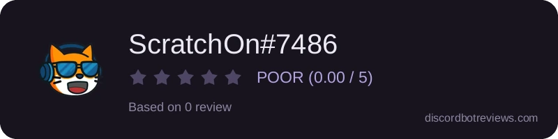 Rating widget preview for ScratchOn#7486