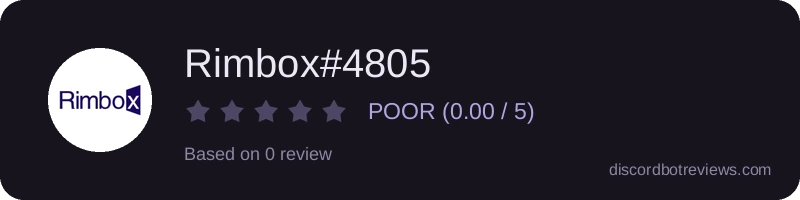Rating widget preview for Rimbox#4805