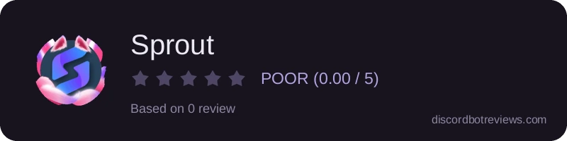 Rating banner for Sprout
