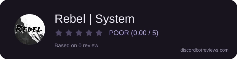 Rating widget preview for Rebel | System