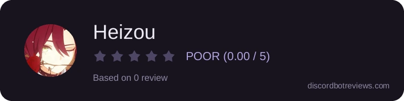 Rating widget preview for Heizou