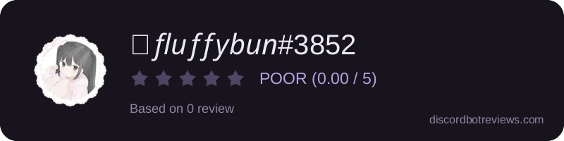 Rating widget preview for ꒰𝘧𝘭𝘶𝘧𝘧𝘺𝘣𝘶𝘯#3852
