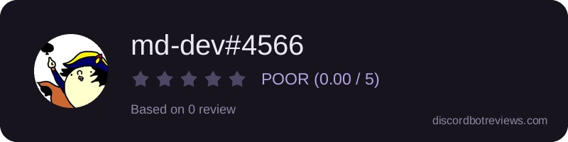 Rating widget preview for md-dev#4566