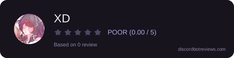 Rating banner for XD