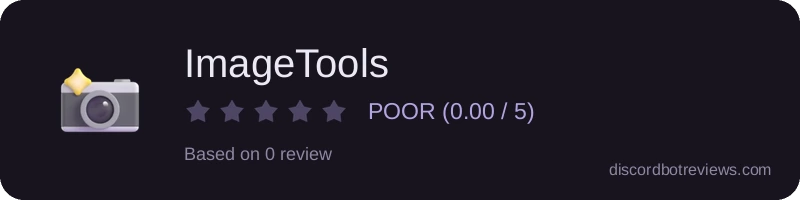 Rating widget preview for ImageTools