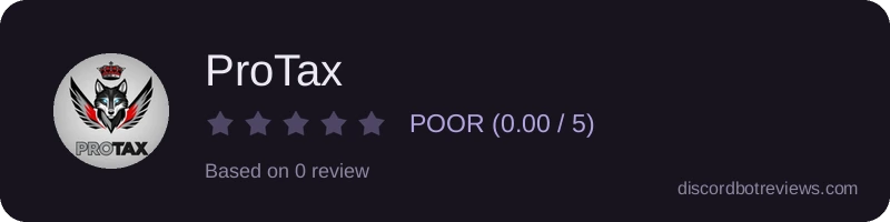 Rating widget preview for ProTax