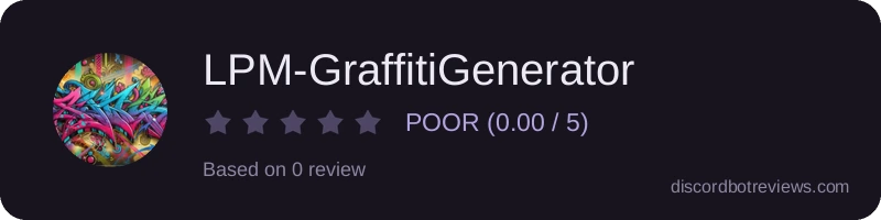 Rating widget preview for LPM-GraffitiGenerator