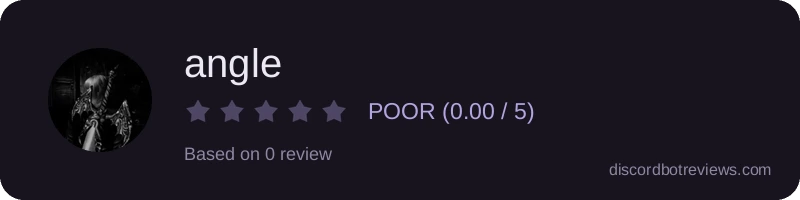 Rating widget preview for angle