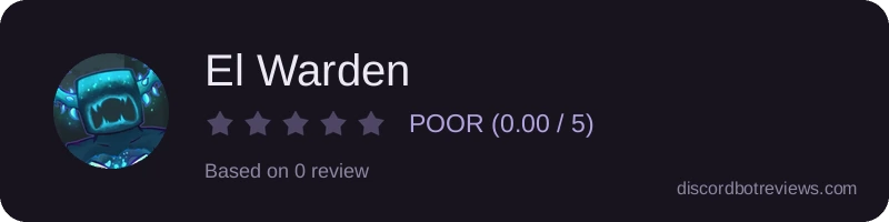Rating widget preview for El Warden
