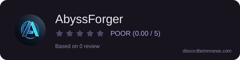 Rating banner for AbyssForger