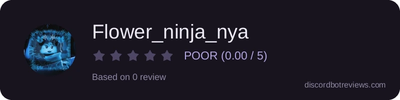 Rating widget preview for Flower_ninja_nya
