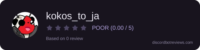 Rating banner for kokos_to_ja