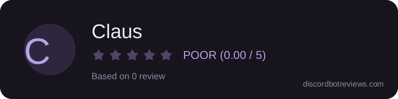 Rating banner for Claus
