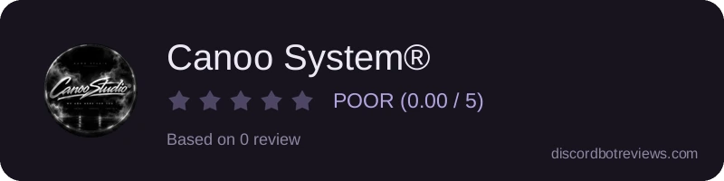 Rating widget preview for Canoo System®
