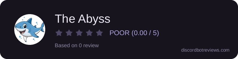 Rating widget preview for The Abyss