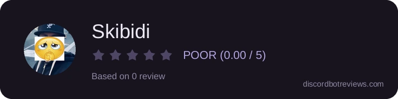 Rating widget preview for Skibidi