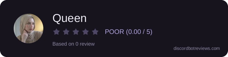 Rating widget preview for Queen