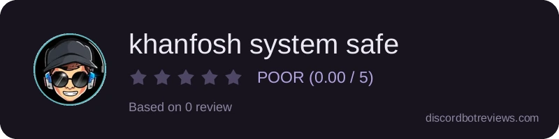 Rating widget preview for khanfosh system safe