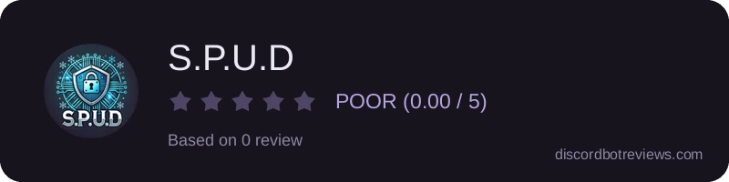Rating widget preview for S.P.U.D