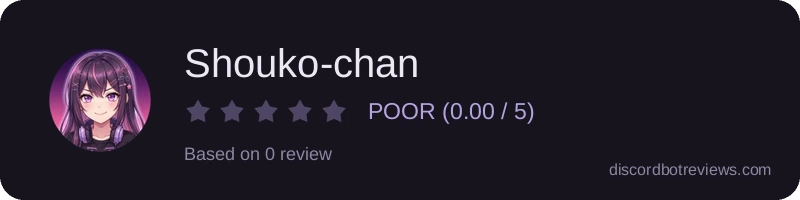 Rating banner for Shouko-chan