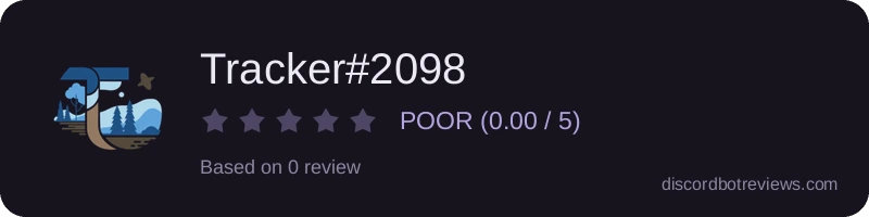 Rating widget preview for Tracker#2098