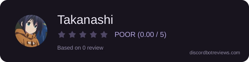 Rating banner for Takanashi