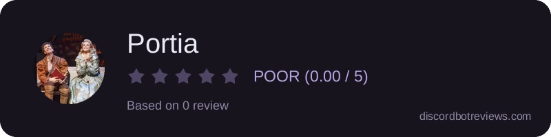 Rating banner for Portia