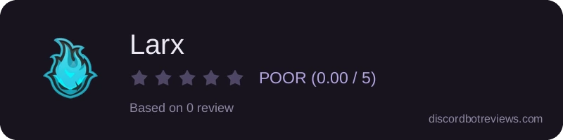 Rating banner for Larx