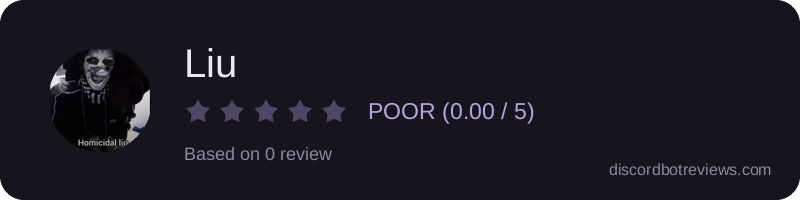 Rating widget preview for Liu