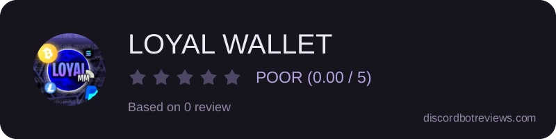 Rating banner for LOYAL WALLET