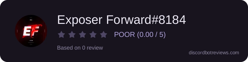 Rating widget preview for Exposer Forward#8184