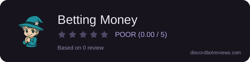 Rating widget preview for Betting Money