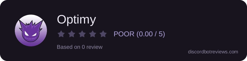 Rating widget preview for Optimy