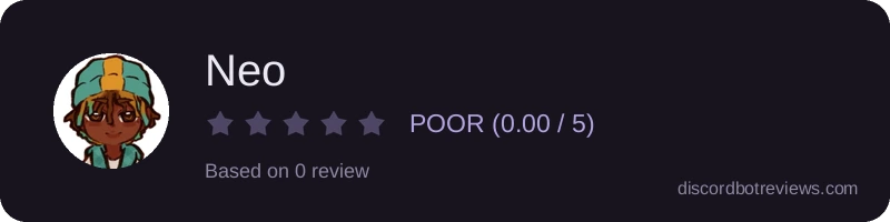 Rating widget preview for Neo