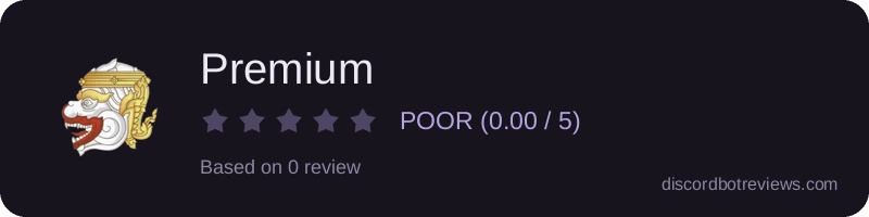 Rating widget preview for Premium