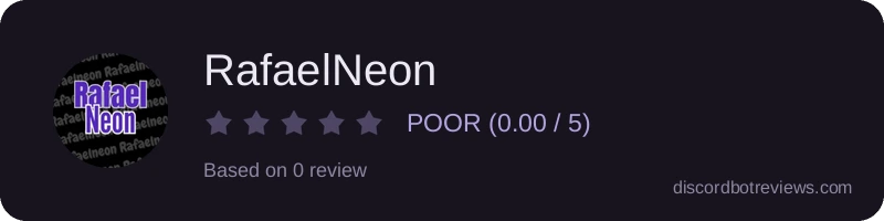 Rating widget preview for RafaelNeon
