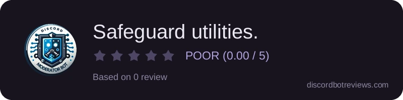 Rating widget preview for Safeguard utilities.