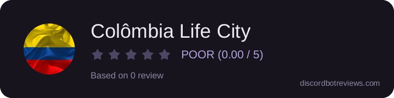 Rating banner for Colômbia Life City