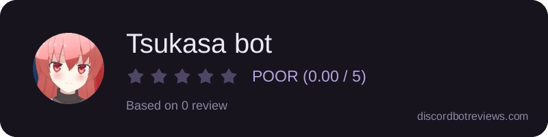 Rating banner for Tsukasa bot